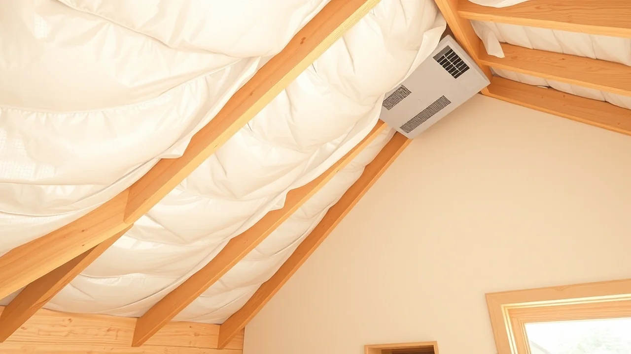 Attic Insulation by Alpha Holistic Roofing in Indianapolis, Indiana