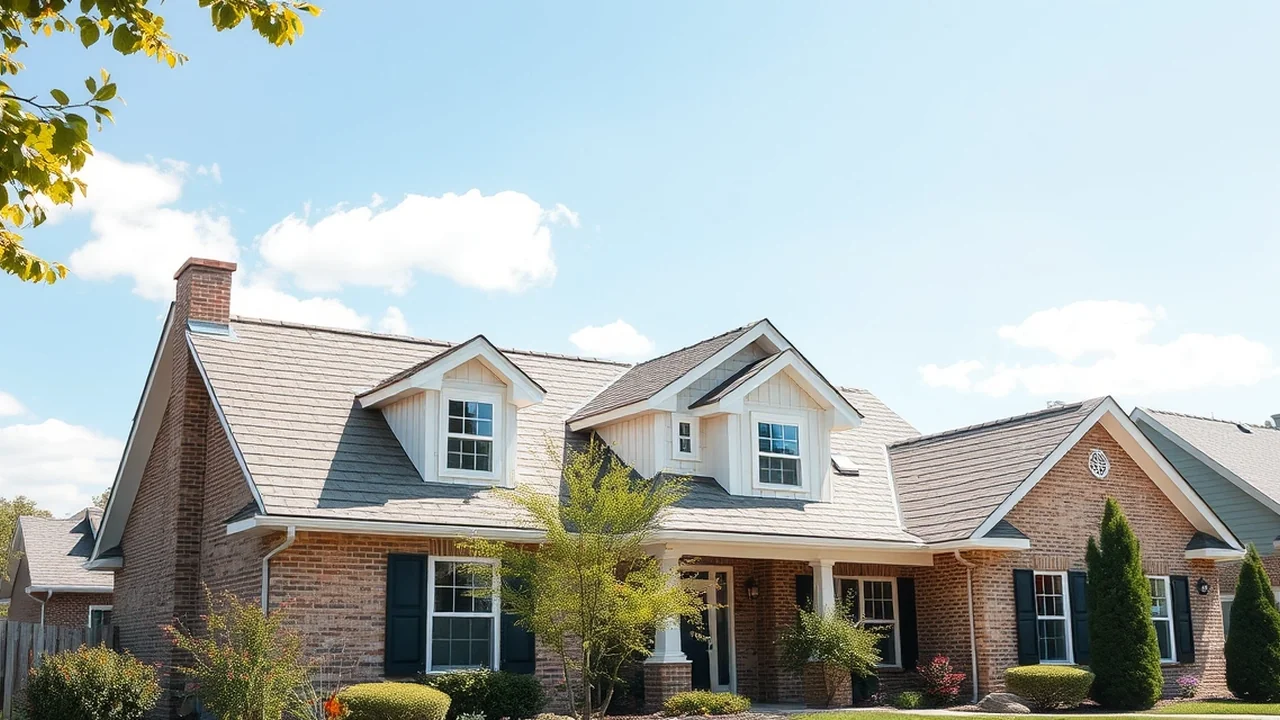 Roof installation and repair on a Brownsburg, Indiana home by Alpha Holistic Roofing