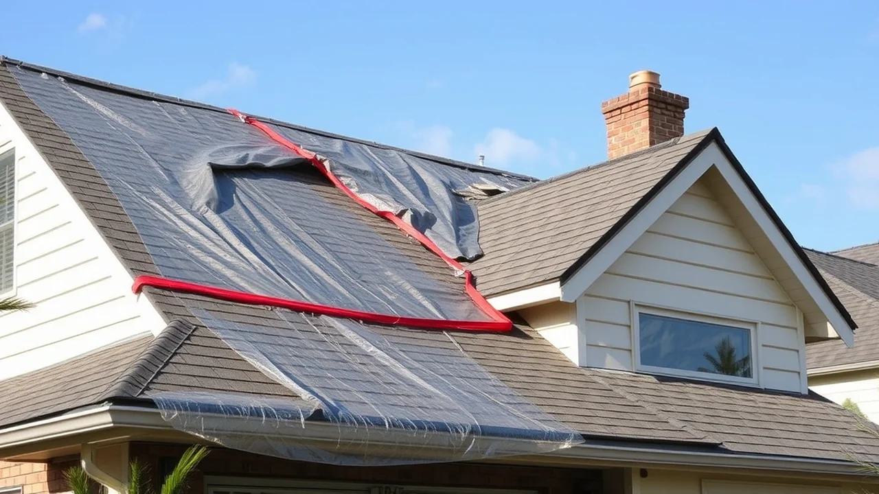 Emergency Roof Repair by Alpha Holistic Roofing in Indianapolis, Indiana