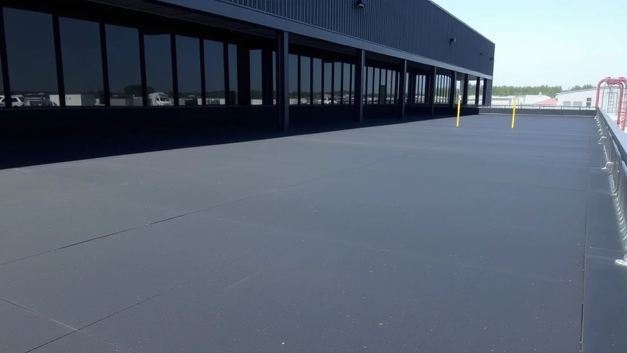 EPDM Rubber Roofing by Alpha Holistic Roofing in Indianapolis, Indiana