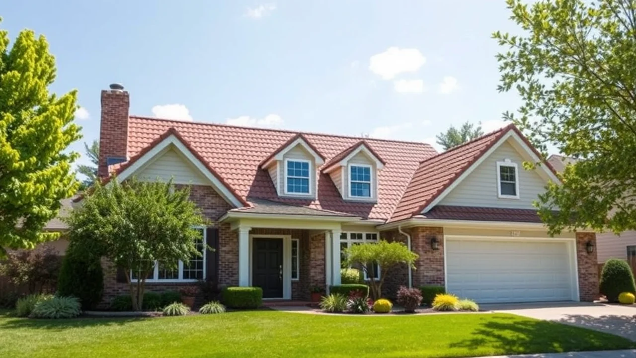 Roof installation and repair on a Greenfield, Indiana home by Alpha Holistic Roofing