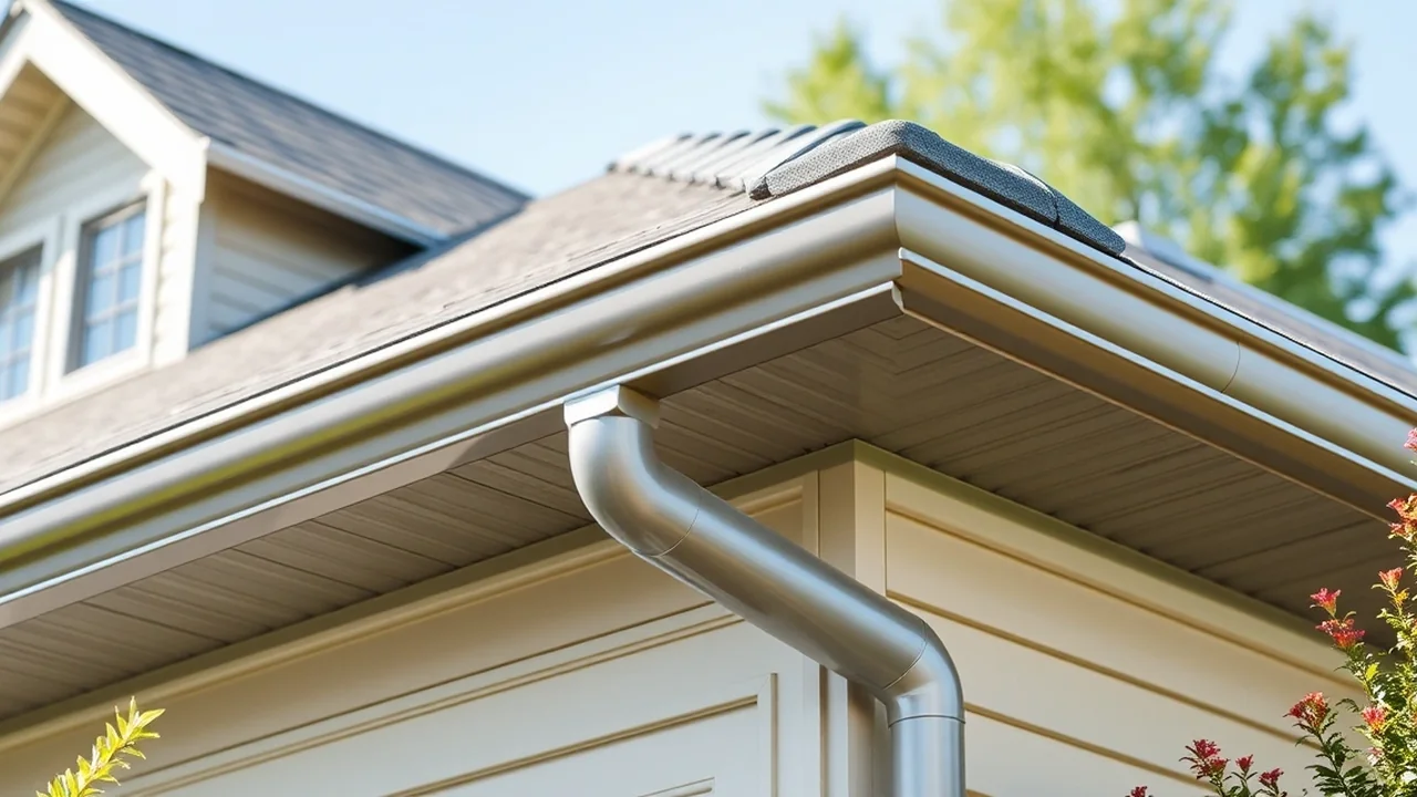 Gutter Guards by Alpha Holistic Roofing in Indianapolis, Indiana