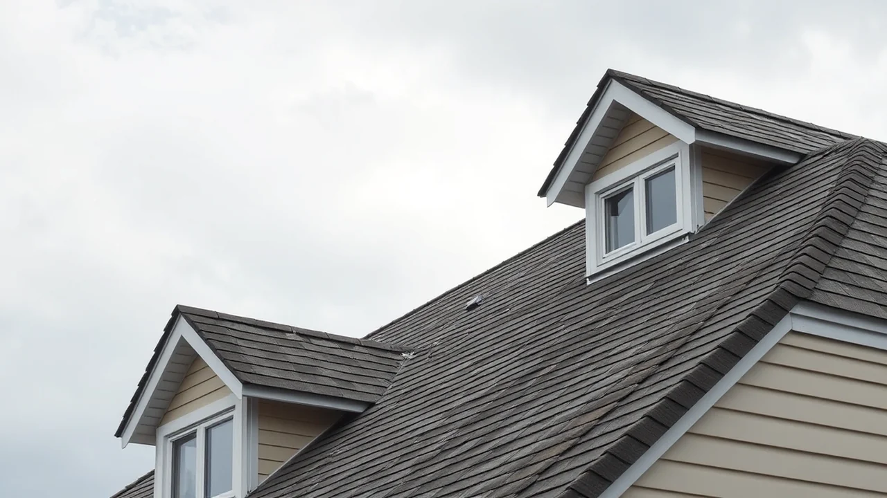 Hail Damage Roof Repair by Alpha Holistic Roofing in Indianapolis, Indiana