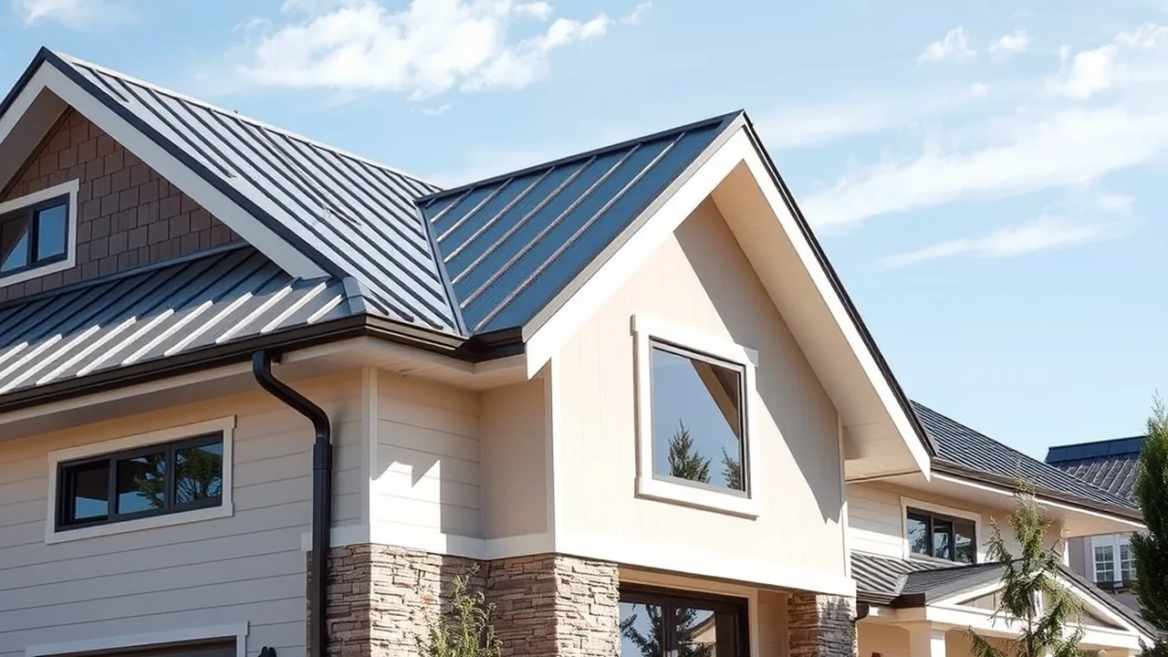 Metal Roof Installation by Alpha Holistic Roofing in Indianapolis, Indiana
