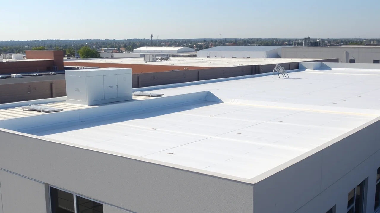 PVC Roofing Membrane by Alpha Holistic Roofing in Indianapolis, Indiana
