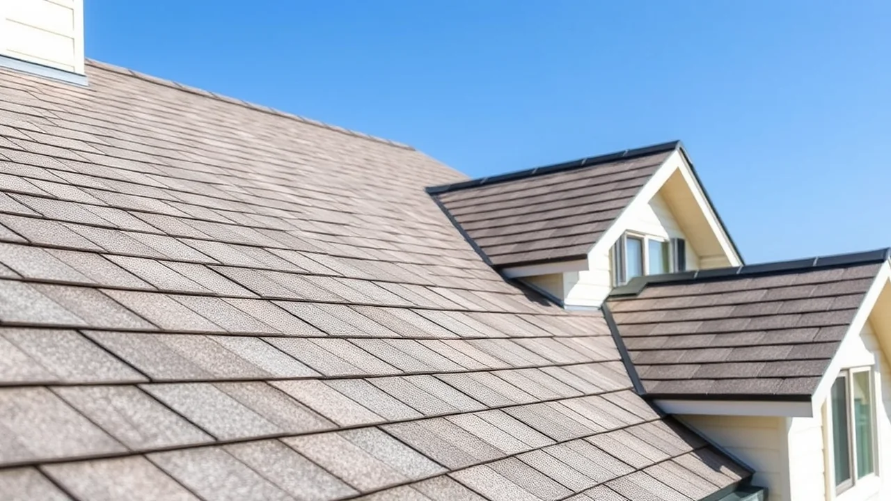Close-up of a quality Asphalt Shingles installation in the Indianapolis metro