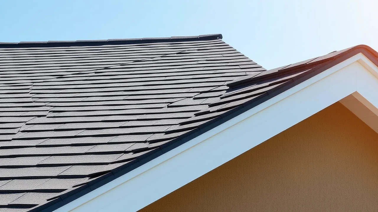 Close-up of a quality Flat Roof Repair installation in the Indianapolis metro
