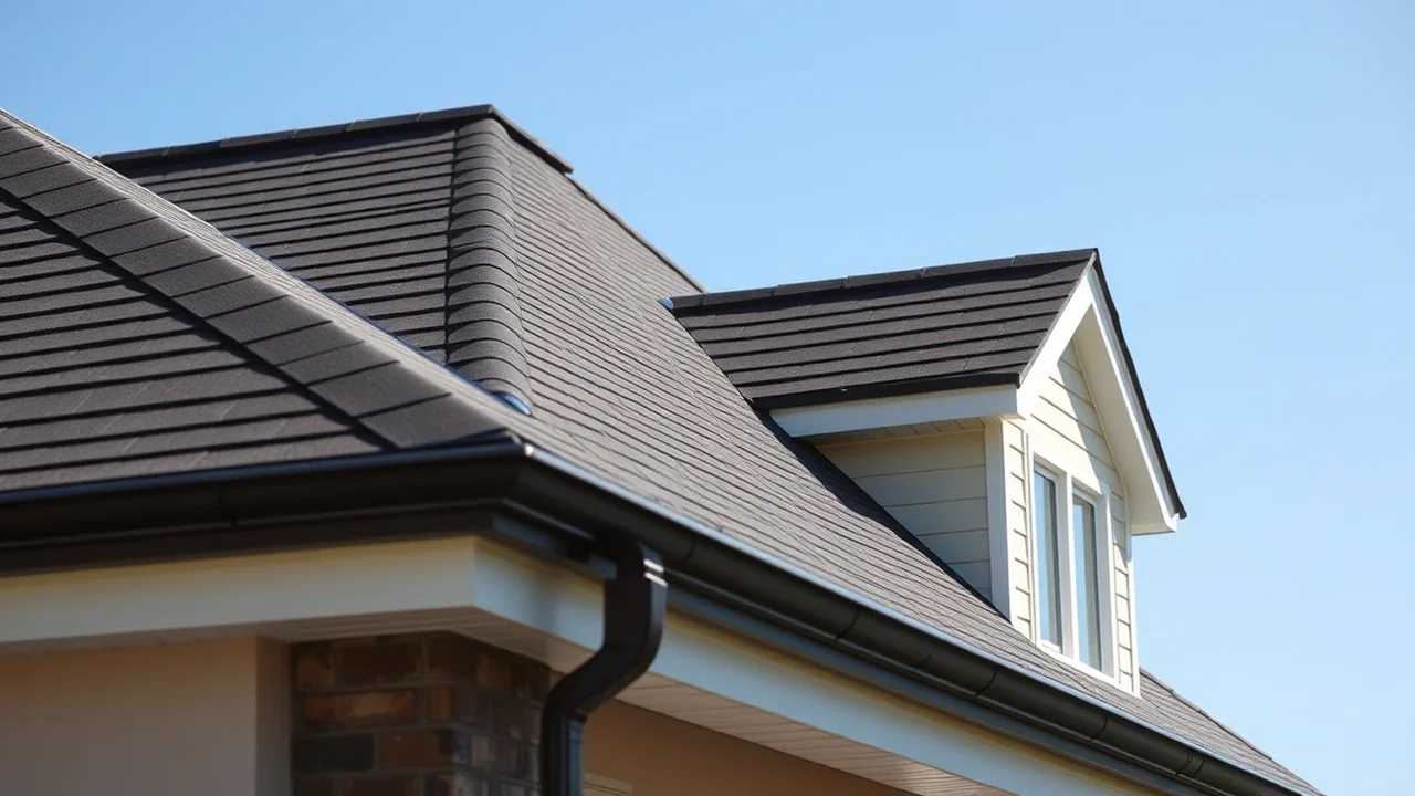 Close-up of a quality Gutter Systems installation in the Indianapolis metro