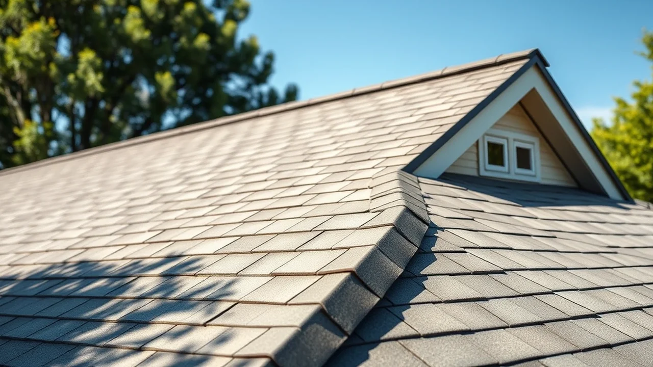 Close-up of a quality Roof Inspection installation in the Indianapolis metro