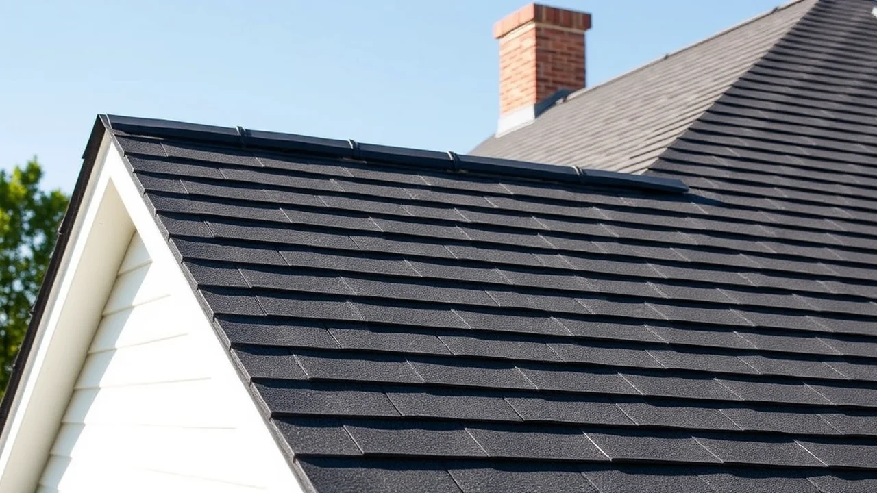 Close-up of a quality Seamless Gutters installation in the Indianapolis metro